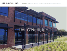 Tablet Screenshot of jmoneill.com